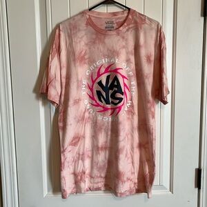 Vans Light Pink Tie-Dye Short Sleeve Tee